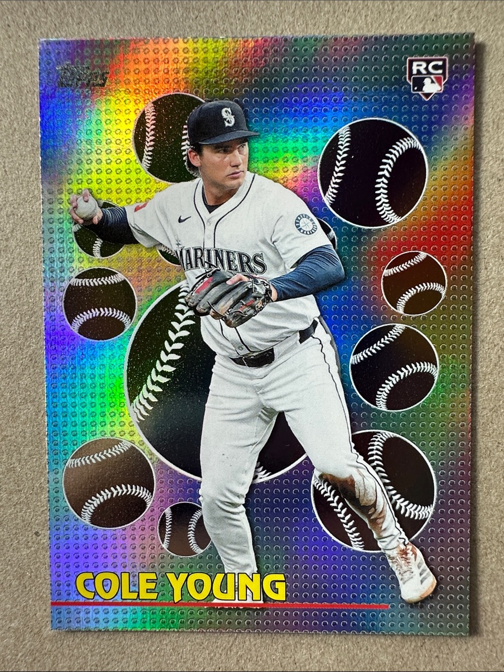 3 Cole Young Rookies + Cal Raleigh/Julio Rodriguez/Naylor Mariners lot of 19 - Picture 2 of 15